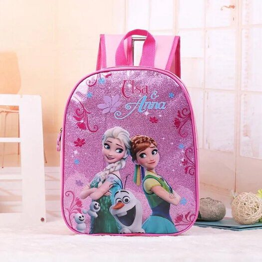 Rugzak Disney Frozen Rugtas Holografische Schooltas Elsa Anna Roze reitontassen