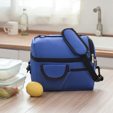 Koeltas Lunchbox 9.5 L Blauw