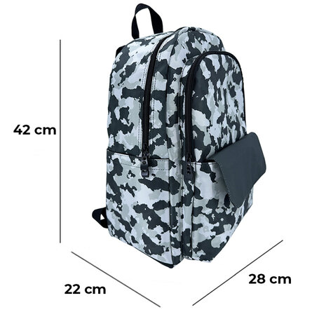 Rugzak Unlimited A Camo Black