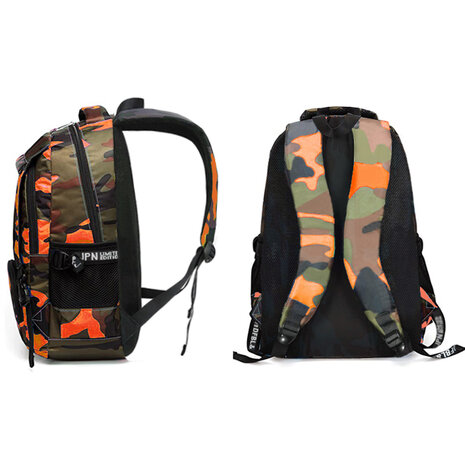 Camo Rugzak Oranje